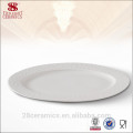 plat de service en gros direct d&#39;usine, ensemble de dîner de porcelaine, plat ovale de porcelaine d&#39;os